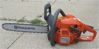 Husqvarna model 435 chainsaw. Located at M-53