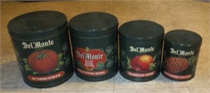 VINTAGE DEL MONTE CANISTERS