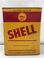 Shell 1 Gallon Tin