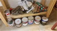 Basement Lot - Paint/Saw Blades & More