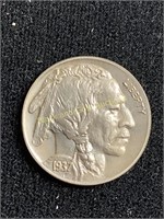 1937 UNC Buffalo nickel