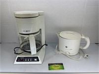 Mr. Coffee maker and Water Kettle