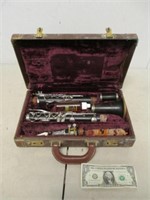 Vintage Andre Chabot Clarinet in Box - As Shown