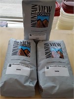 new sealed bags dark roast coffee beans