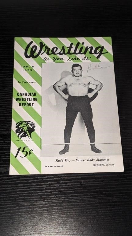 1955 Jan Wrestling as You Like It