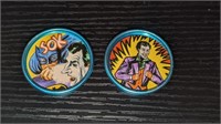 2 1966 Batman Space Magic Coins #9 - 12
