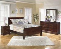 Queen Ashley Alisdair 4-Piece Sleigh Bedroom Group