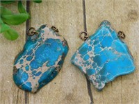 IMPRESSION JASPER PENDANTS ROCK STONE LAPIDARY SPE