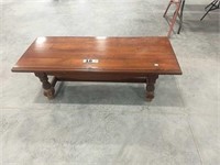 WOOD COFFEE TABLE WITH DRAWER