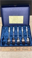 5 Stainless Decorative Forks