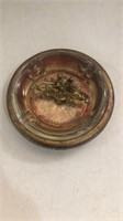 Italy ash tray & decorative bird piece