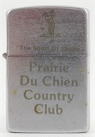 Vintage Prairie Du Chien Country Club Advertising