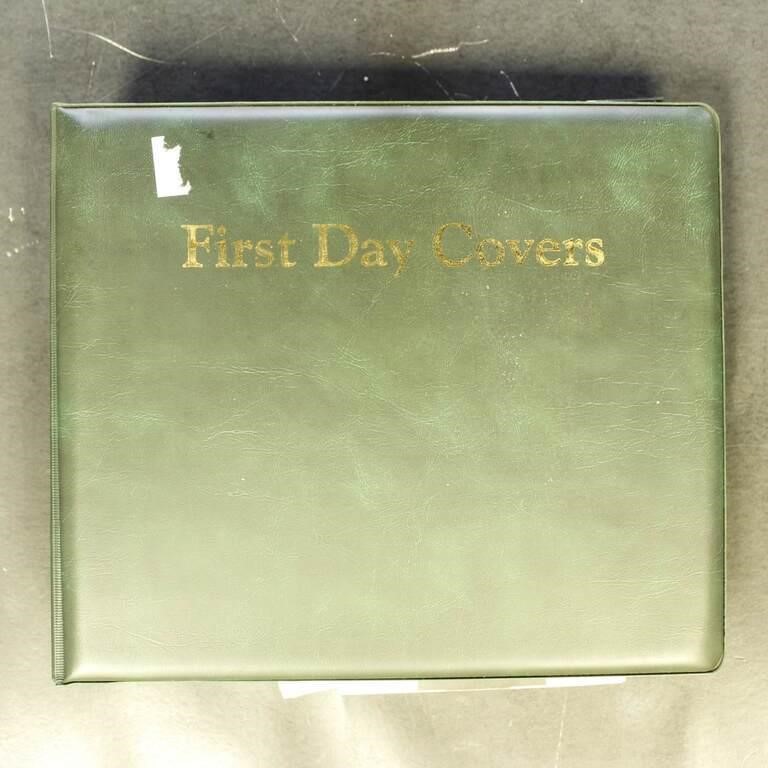 US Stamps First Day Covers, album with 25 pages an