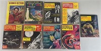 9pc 1950s-60s Science Fiction Stories Books