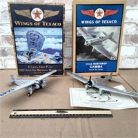 (2X) TEXACO WINGS OF TEXACO PLANES