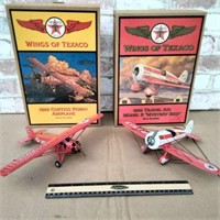 (2X) TEXACO WINGS OF TEXACO PLANES