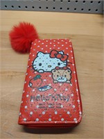 Red hello Kitty wallet