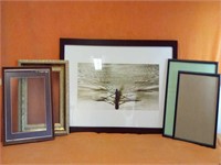 Print measures 30" x  18"
 Assortment of frames