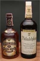 Chivas Regal Whisky & Philadelphia Vtg. Whiskies