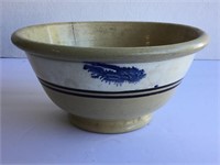 Antique Mochaware w/ Seaweed Decoration Bowl