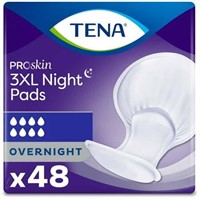 Tena ProSkin 3XL Incontinence Pads  48 Ct
