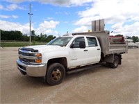 2016 Chevrolet Silverado 3500HD Crew Cab S/A Dump