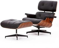 (N) Sofa Modern Single Sofa Chair with Footrest Pe