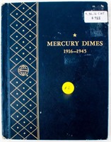 Coin 1916-1945 Mercury Dime Partial Set