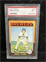 1975 Topps Robin Yount RC #223 PSA NM 7