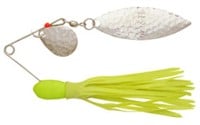 H&H 3/8oz Chartreuse Willow Double Spinner