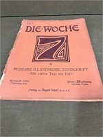 Die-Woche 1905 German Magazine