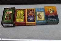 5 Different Decks of Tarot Cards