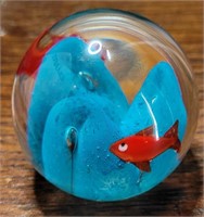 Handmade Glass paperweight