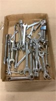 Lot of wrenches-mostly SAE-misc. brands