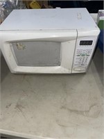 White microwave needs cleaning