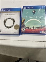 2 PS4 - Elder Scrolls & No Man’s Sky