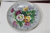 A Vintage Artist Signed Handpainted Plate