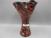 Fetty freehand swung Mosaic Hanging Heart vase