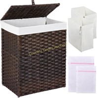 90L Greenstell Hamper, Brown (18.1x12.6x23.6)