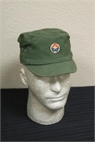 Vietnamese Military Field Hat With Badge