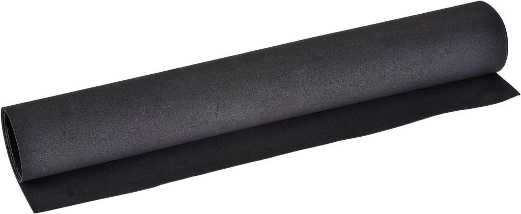 uxcell Black EVA Foam Sheets Roll 3ft  1mm Thick f