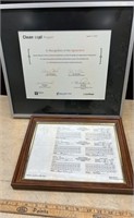SaskPower Clean Coal Certificate and Xerox Copy