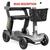 Glashow Foldable Scooter  25mi/Charge  Grey