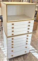 Craft / Sewing Storage Cabinet 26"W 19"D 57"T