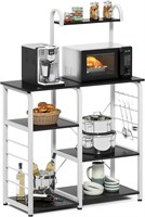 DlandHome Microwave Stand Kitchen Cart