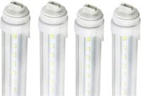 4 Pack LED Tube Light 6FT, Fluorescent