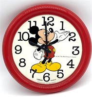 Mickey Mouse Wall Clock 9.5”
(Plastic)