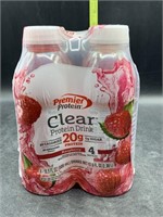 Clear protein drink 4 bottles