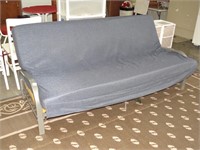 Futon with Metal Base - Measures Approx. 74 1/2L