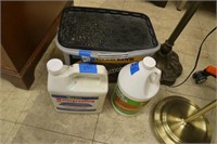 3 items - paver joint sand, driveway cleaner, fabr